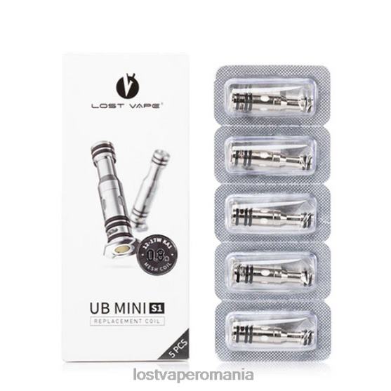 Lost Vape UB mini bobine de schimb (pachet de 5) 0,8 ohmi - Lost Vape review VB8ZJ8