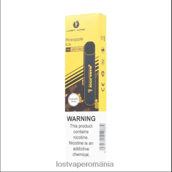 Lost Vape Mana baton de unica folosinta | 300 pufuri | 1,2 ml gheata de ananas 5% - Lost Vape wholesale VB8ZJ526