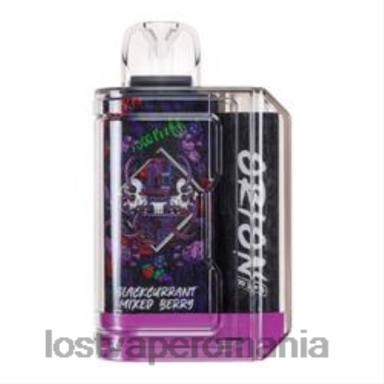 Lost Vape Orion bar de unică folosință | 7500 puf | 18 ml | 50 mg curent negru amestec de fructe de pădure - Lost Vape disposable VB8ZJ69