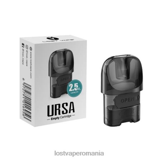 Lost Vape URSA păstăi de înlocuire negru (cartuș gol de 2 ml) - Lost Vape price Romania VB8ZJ215